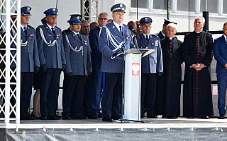 Funkcjonariusze z  WSPol w Szczytnie świętowali 98. rocznicę powołania do życia Policji Państwowej